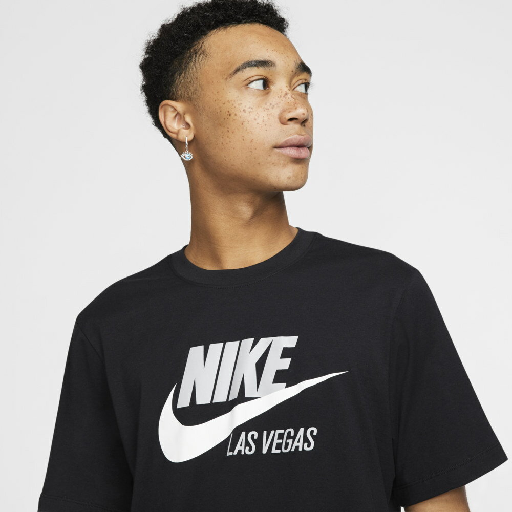 ナイキ メンズ Tシャツ Nike NSW City T-Shirt 半袖 Black/White | Las Vegas