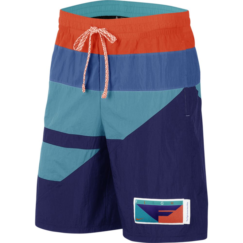 iCL Y n[tpc Nike Flight Shorts V[gpc Regency Purple/Teal Nebula/Team Orange