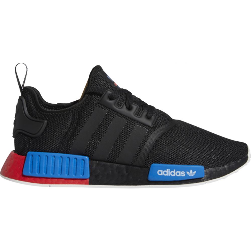アディダス メンズ スニーカー adidas Originals NMD R1 ランニングシューズ Black/Black/Lush Red