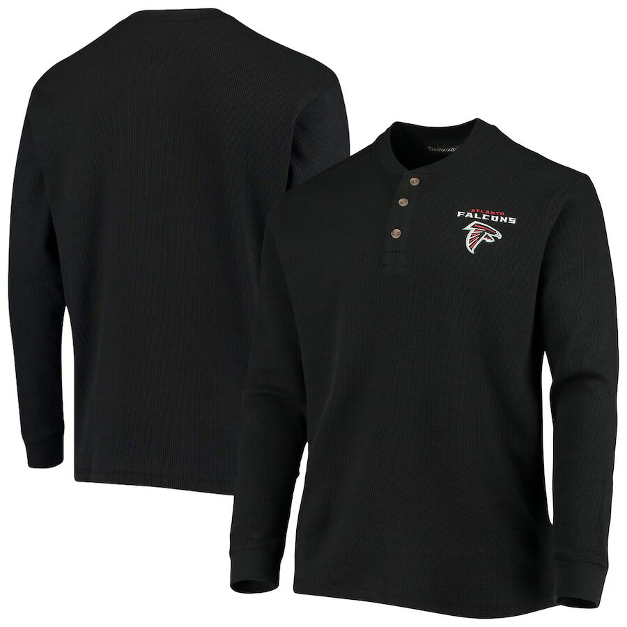 Rakuten - メンズ Tシャツ 長袖 ロンT Atlanta Falcons Maverick Thermal Henley Long Sleeve T-Shirt/Black