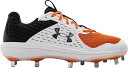 A_[A[}[ Y x[X{[V[Y Under Armour Yard Metal Baseball Shoes 싅 XpCN BLACK/ORANGE