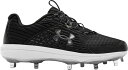 A_[A[}[ Y x[X{[V[Y Under Armour Yard Metal Baseball Shoes 싅 XpCN BLACK/SILVER