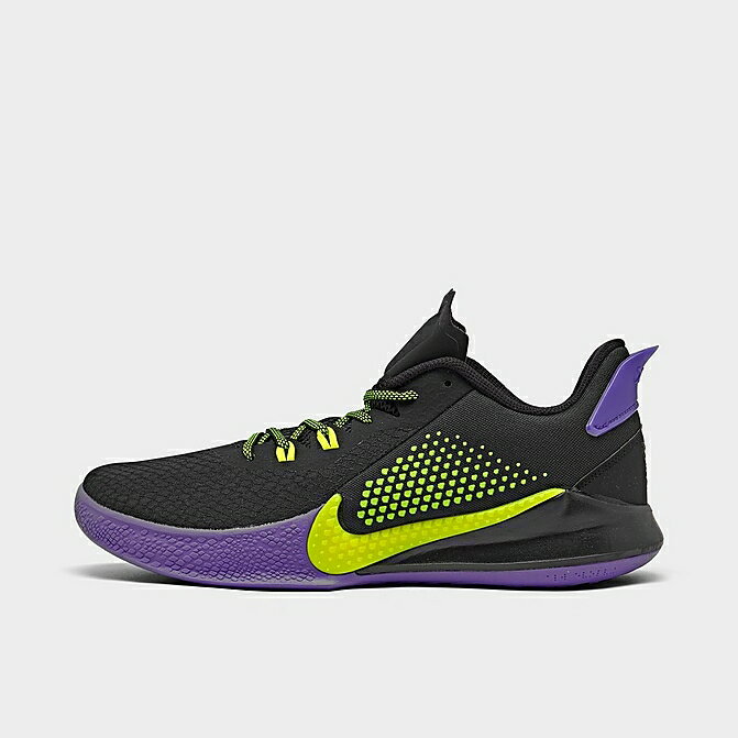 ナイキ メンズ コービー マンバフューリー Kobe Mamba Fury バッシュ Black/Lemon Venom/Psychic Purple