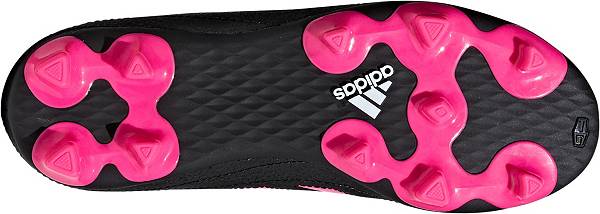 アディダス キッズ/ジュニア サッカーシューズ adidas Goletto VI FG スパイク BLACK/PINKバーゲン サッカー 用品 セール