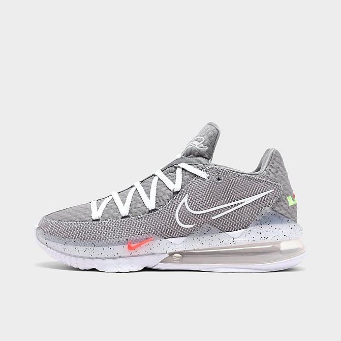 ナイキ メンズ レブロン17 Nike LeBron 17 Low バッシュ Particle Grey/White/Light Smoke Grey/Black