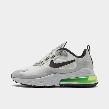 ナイキ メンズ エアマックス270 Nike Air Max 270 React スニーカー White/Grey/Volt