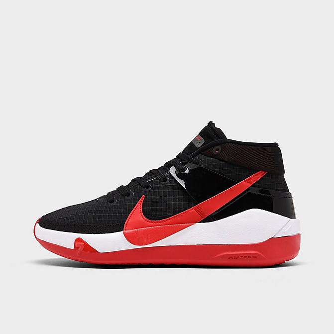 ナイキ メンズ ケビン・デュラント Nike KD13 バッシュ Black/White/University Red