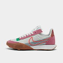 ナイキ レディース シューズ Nike Waffle Racer 2X スニーカー Desert Berry/Light Silver/White/Bright Crimson(4)