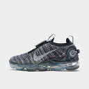 ナイキ レディース ヴェイパーマックス2020 Nike Air Vapormax 2020 Flyknit ランニングシューズ Black/White/Grey Fog