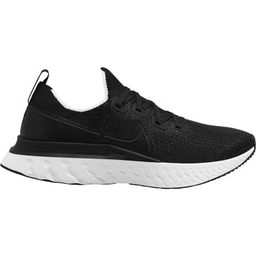 ナイキ メンズ スニーカー Nike React Infinity Run Flyknit ランニングシューズ Black/White