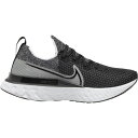 ナイキ レディース リアクト インフィニティ Nike React Infinity Run Flyknit ランニングシューズ Black/White