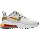 iCL Y GA}bNX270 Nike Air Max 270 React Xj[J[ Summit White/Metallic Gold/Vast Grey