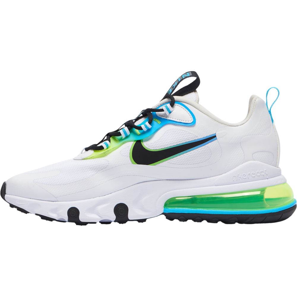 ナイキ メンズ エアマックス270 Nike Air Max 270 React スニーカー White/Black/B...