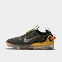 ナイキ キッズ/レディース Nike Air VaporMax 2020 Flyknit GS ランニングシューズ Iron Grey/White/Multi-...