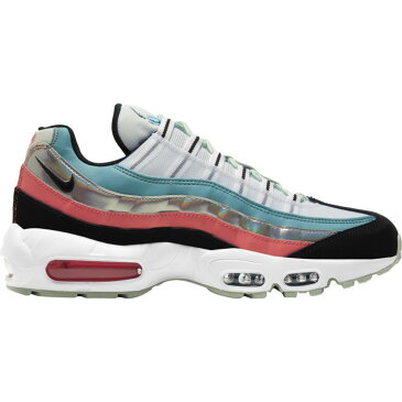 ナイキ メンズ エアマックス95 Nike Air Max 95 Essential スニーカー White/Black/Cerulean