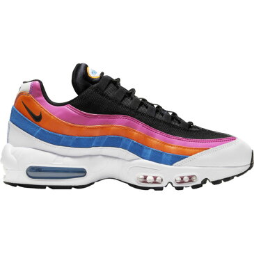 ナイキ メンズ エアマックス95 Nike Air Max 95 Essential スニーカー White/Black/Magma Orange/Active Fuchsia