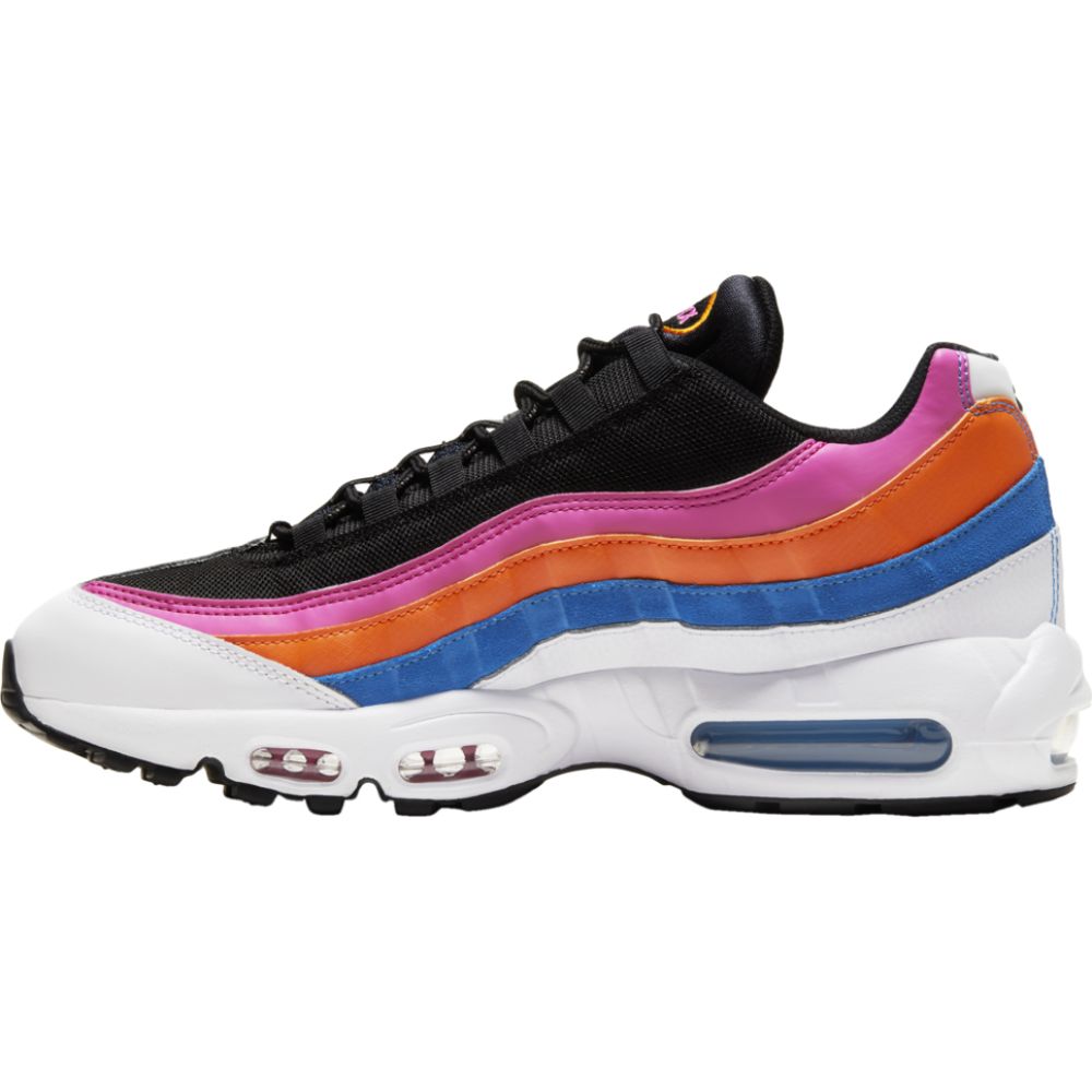 ナイキ メンズ エアマックス95 Nike Air Max 95 Essential スニーカー White/Black/Magma Orange/Active Fuchsia