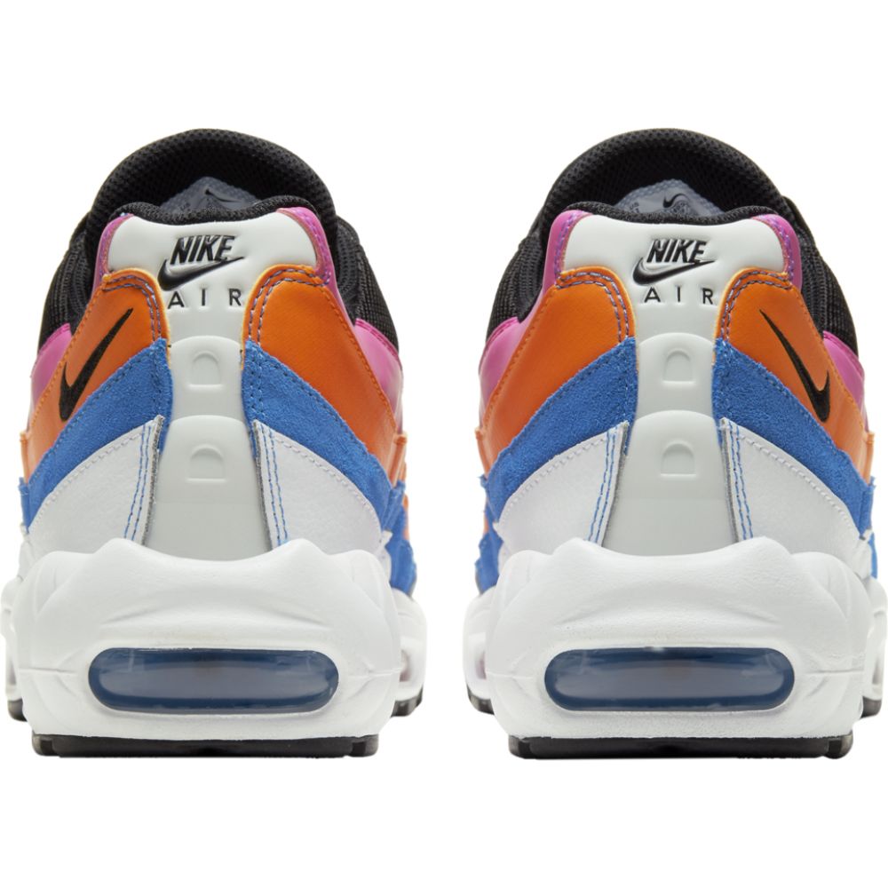 ナイキ メンズ エアマックス95 Nike Air Max 95 Essential スニーカー White/Black/Magma Orange/Active Fuchsia