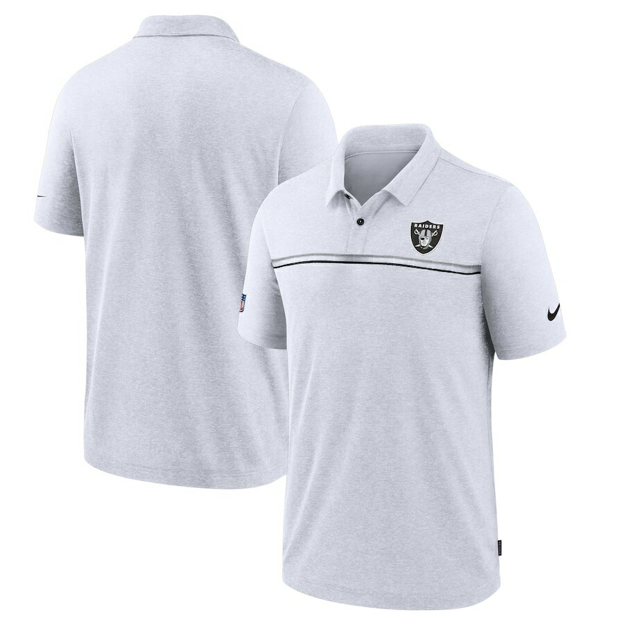 ナイキ メンズ ポロシャツ Las Vegas Raiders Nike Sideline Early Season Team Performance Polo - White