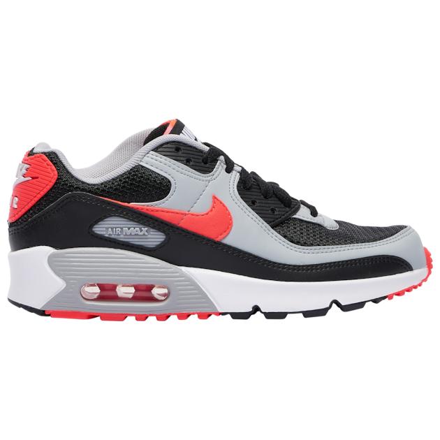 ナイキ キッズ/レディース エアマックス90 Nike Air Max 90 スニーカー Black/Radiant Red/White