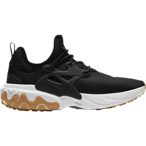 ナイキ メンズ エア プレスト Nike React Presto ランニングシューズ Black/Black/White/Gum Light Brown ナイキ メンズ エア プレスト Nike React Presto ランニングシューズ Black/Black/White/Gum Light Brown