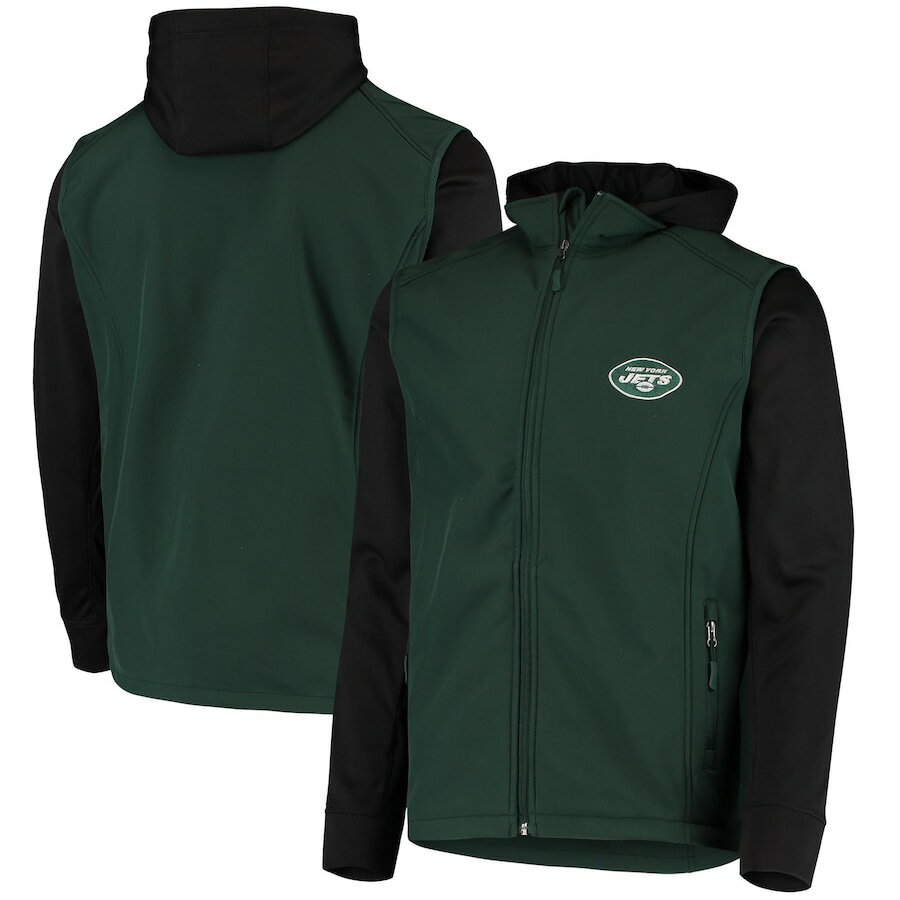 メンズ ジャケット "New York Jets" Alpha Full-Zip Jacket - Green/Black