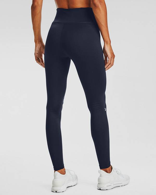 ������������ޡ� ��ǥ����� �쥮�� Under Armour ColdGear Armour Leggings ������ �襬 �ե��åȥͥ� MIDNIGHT NAVY