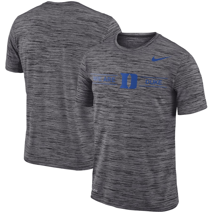 メンズ Tシャツ "Duke Blue Devils" Nike Velocity Sideline Legend Performance T-Shirt - Gray