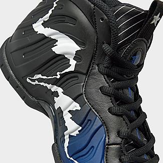 ナイキ キッズ/レディース リトルポジット Nike Little Posite One GS バッシュ ミニバス Black/Game Royal/White