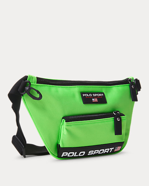 ポロ ラルフローレン メンズ Polo Ralph Lauren Polo Sport Nylon Waist Pack ウェストポーチ ボディバッグ Neon Lime