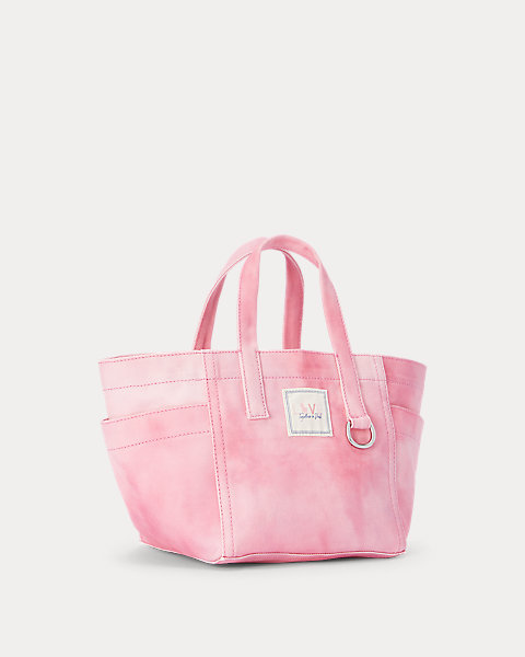 ポロ ラルフローレン レディース Polo Ralph Lauren Pink Pony Tie-Dye Mini Tote Bag ミニトートバッグ Pink Multi