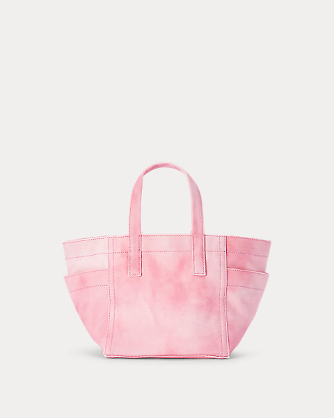 ポロ ラルフローレン レディース Polo Ralph Lauren Pink Pony Tie-Dye Mini Tote Bag ミニトートバッグ Pink Multi