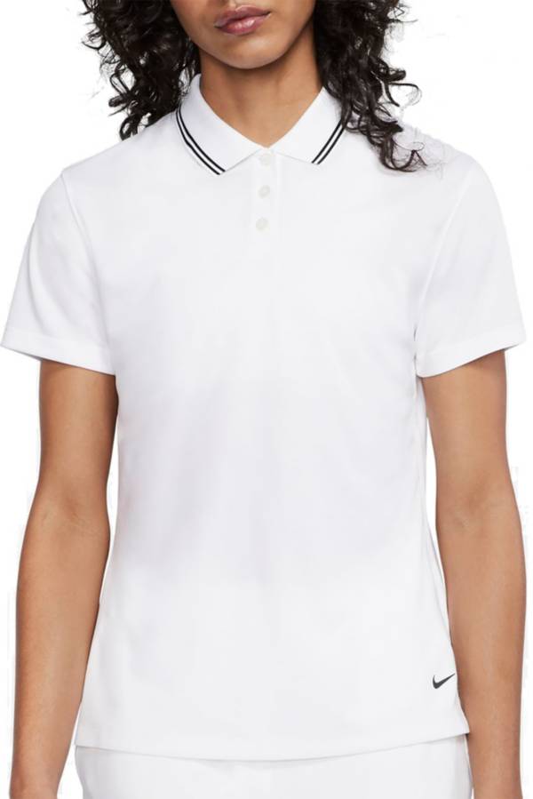 ナイキ ナイキ レディース ポロシャツ Nike Dri-FIT Victory Short Sleeve Golf Polo 半袖 ゴルフウェア WHITE