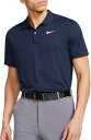 ナイキ ナイキ メンズ ゴルフウェア Nike Dri-FIT Victory Golf Polo ポロシャツ 半袖 OBSIDIAN