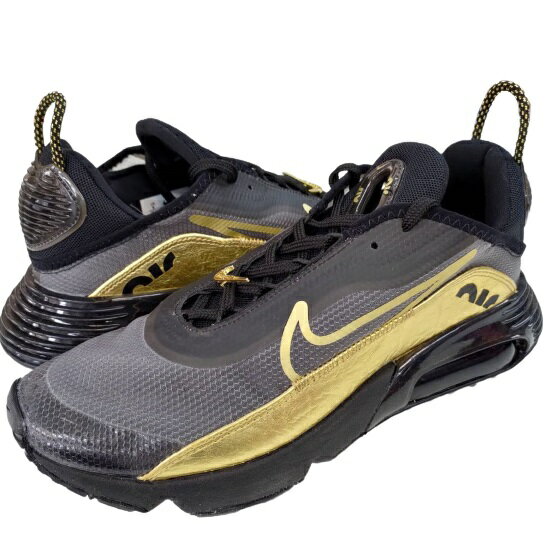 即納 ナイキ メンズ エアマックス2090 ランニングシューズ Nike Air Max 2090 - Black/Metallic Gold