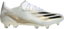 AfB_X Y TbJ[V[Y adidas Men's X Ghosted.1 FG Soccer Cleats XpCN WHITE/GOLD