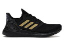 アディダス メンズ ウルトラブースト adidas Ultraboost 20 ランニングシューズ Black/Gold Metallic/Signal Cor...