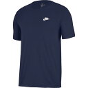 iCL Y TVc Nike Embroidered Futura T-Shirt  Midnight Navy/White