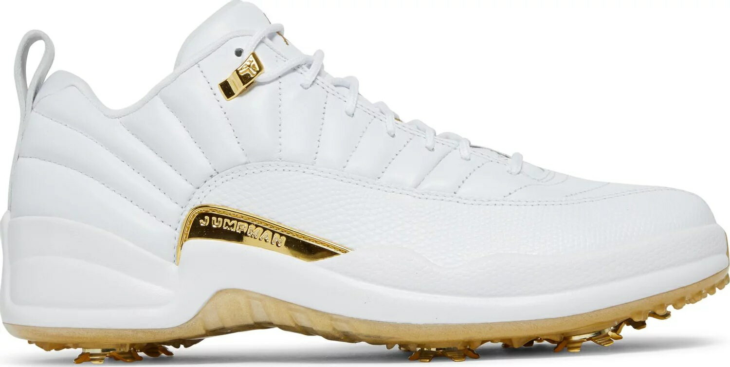 楽天trois　HOMMEジョーダン メンズ 26.5cm ゴルフシューズ Jordan 12 Golf - Metallic Gold