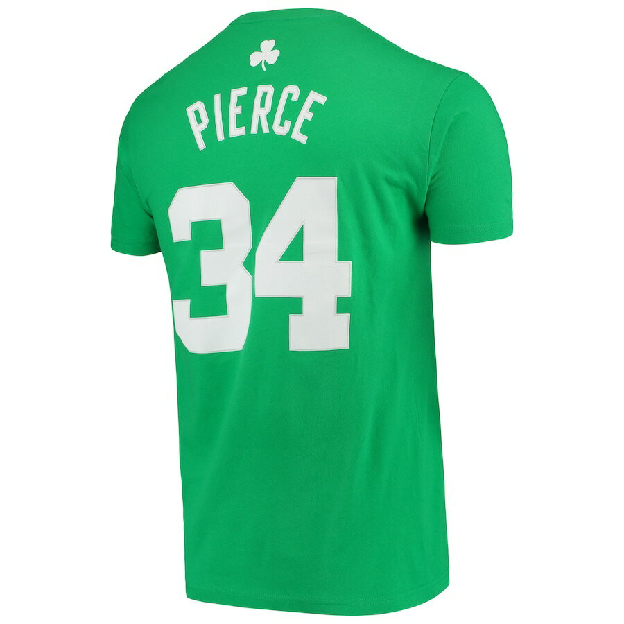 ミッチェル＆ネス メンズ Tシャツ Paul Pierce "Boston Celtics" Mitchell & Ness Hardwood Classics Player Name & Number T-Shirt - Kelly Green