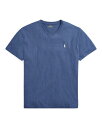 [ | t[ Y TVc  Polo Ralph Lauren Classic Fit V-Neck T-Shirt - Derby Blue Heather  u[ uh 