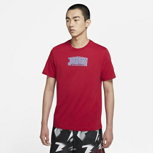 ¨Ǽ ʥ 硼  T Nike Jordan Sport DNA 2 T-Shirt - Gym Red/Blue