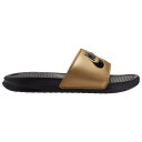 ナイキ レディース ベナッシ サンダル Nike Benassi JDI Slide - Black/Black/Metallic Gold