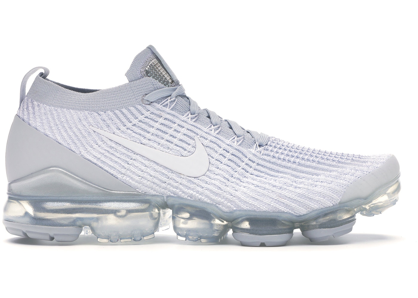 ナイキ レディース ヴェイパーマックス3 Nike Air VaporMax Flyknit 3 ランニングシューズ White/White/Pure Platinum