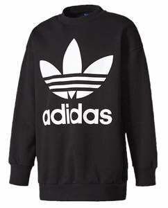 アディダス オリジナルス メンズ トレーナー adidas Originals ADC F Crew スウェット オーバーサイズ Black ※USサイズ