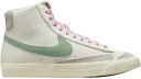 iCL Y obV Nike Men's Blazer Mid '77 Shoes - Wheat Grass/Sail/Green