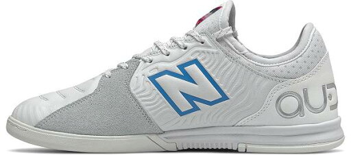 ニューバランス メンズ サッカーシューズ スパイク New Balance Audazo V5+ Indoor Soccer Shoes - White/Blue