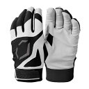 エボシールド キッズ バッティンググローブ EvoShield Youth Daze Batting Gloves - Black