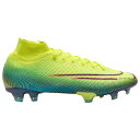ナイキ メンズ サッカーシューズ Nike Mercurial Superfly 7 Elite MDS FG スパイク Lemon Venom/Black A...