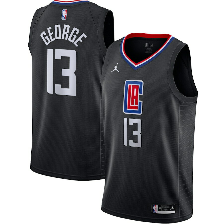 メンズ ジャージ Paul George "LA Clippers" Jordan Brand 2020/21 Swingman Jersey - Statem...